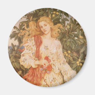 Íman Deusa de Blossoms e Flores, Flora por Morgan