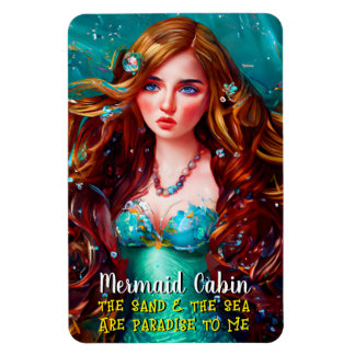 Íman Deusa do Mar Ninfh Siren Sereia Mermaid Cruise Roo