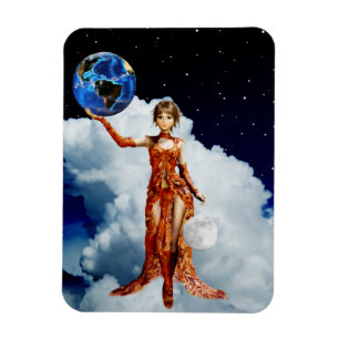 Íman Deusa do Universo Vinil Magnet