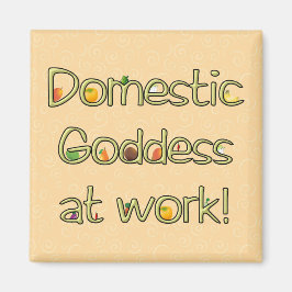 Íman Deusa Doméstica Fruta e Imagem do Veg