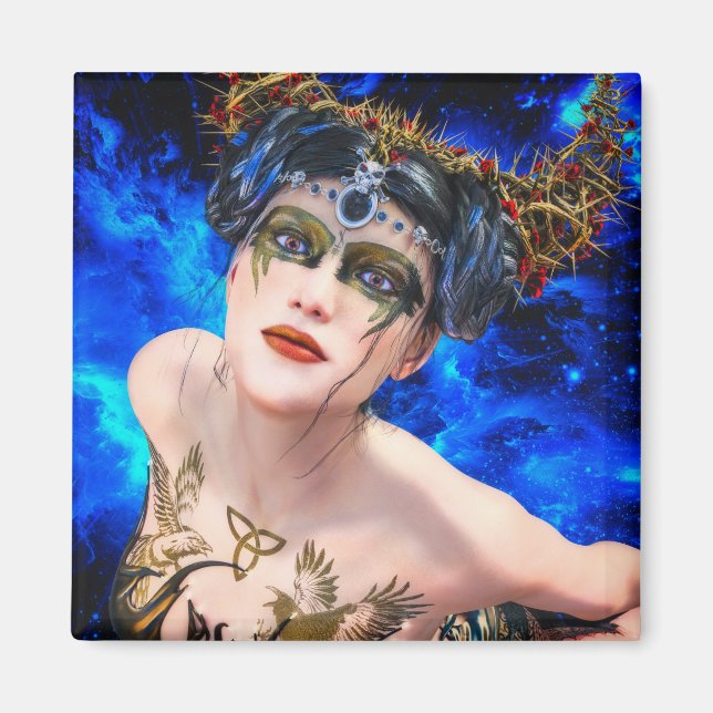 Íman Deusa Morghanna Magnet (Frente)