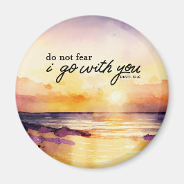 Íman Deuteronomia 31:6 Não tenha medo de ir com você Bí