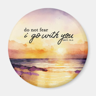 Íman Deuteronomia 31:6 Não tenha medo de ir com você Bí