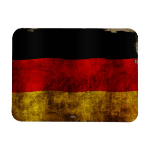 Íman Deutsch Flagge - Vintage...