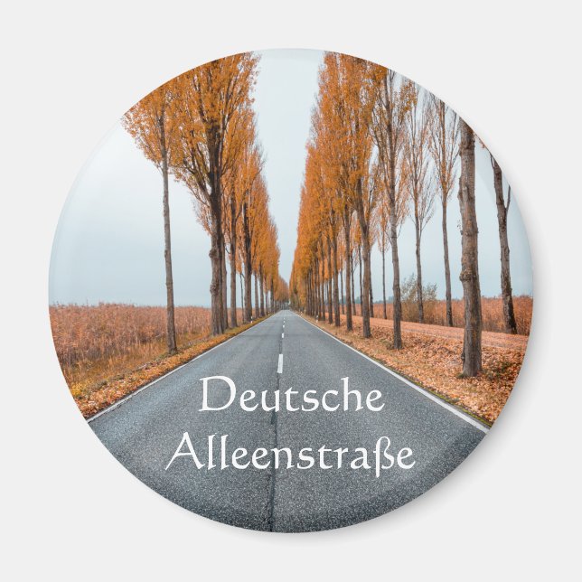 Íman Deutsche Alleenstraße (Frente)