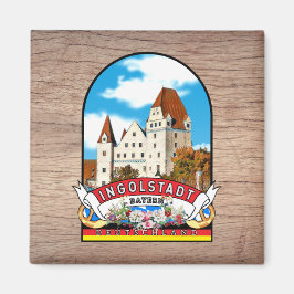 Íman Deutschland Ingolstadt Vintage souvenir