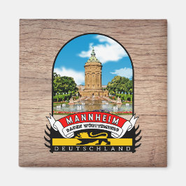 Íman Deutschland Mannheim Vintage souvenir