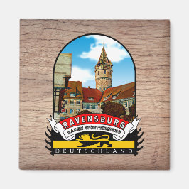Íman Deutschland Ravensburg Vintage souvenir