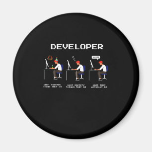 Íman Developer Programmer Coder Computer Nerd Geek gift