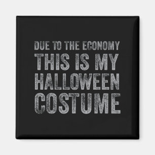 Íman Devido à Economia Este é um Fantasia de Halloween