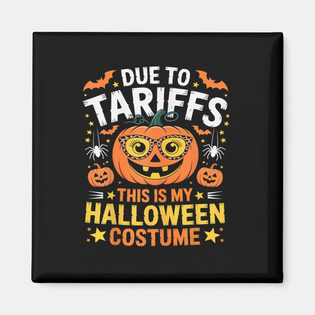 Íman Devido A Tarifas Meu Figurino De Halloween 2025 (Frente)
