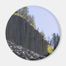 Íman Devils Postpile Round Magnet