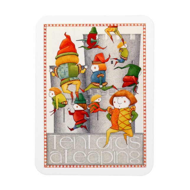 Íman DEZ LORTES UM LÍDER 3x4 MÍVEL (Vertical)