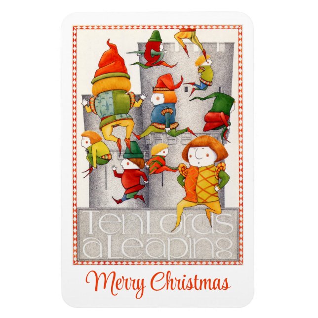 Íman DEZ LORTES UM LÍDEZ ÍMPIDO, 4x6, ímã flexível (Vertical)