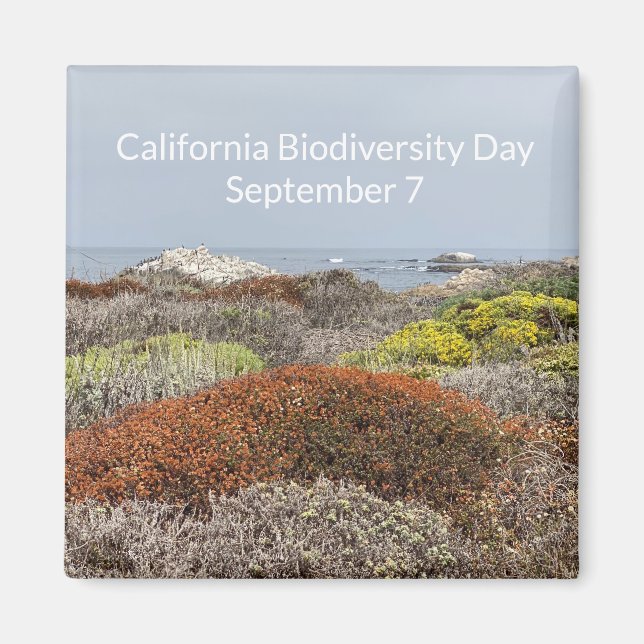 Íman Dia da Biodiversidade da Califórnia (Frente)