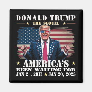 Íman Dia da Inauguração do Presidente Engraçado Donald