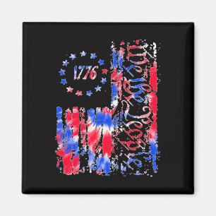 Íman Dia da Independência Bandeira Americana Patriota 1