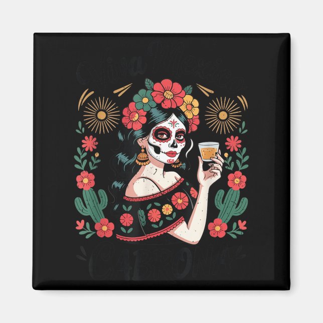 Íman dia da independência mexicana viva-méxico cabrones (Frente)