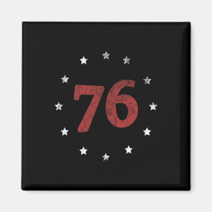 Íman Dia da Independência O Espírito 76 Camisa Retro 4º