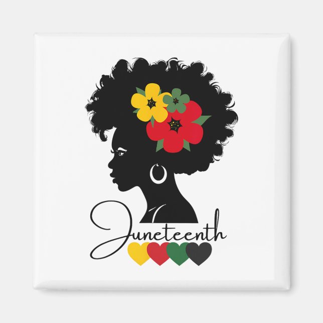 Íman Dia da Liberdade da Mulher Americana Junta Silh (Frente)