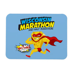 Íman Dia da raça de maratona de Wisconsin
