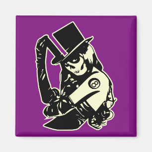 Íman Dia Da Tatuagem Morta Do Açúcar Do Câncer Do Cânha