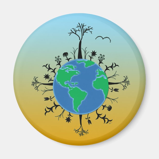 Íman Dia da Terra (Frente)