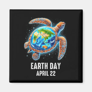 Íman Dia da Terra 2025 Amar Camisas Tartarugas do Mar d