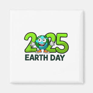 Íman Dia da Terra 2025 Crianças de Aniversário do Dia d