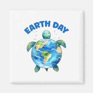Íman Dia da Terra 2025 Tartaruga Marinha Salva O Planet