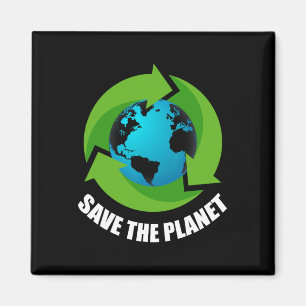 Íman Dia da Terra Salve O Planeta Mantenha-O Verde Feli