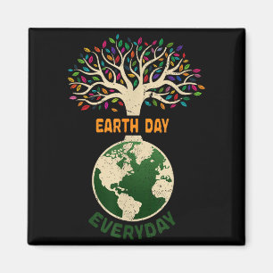 Íman Dia da Terra Todos os Dias Aniversário do Planeta
