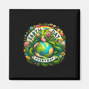 Íman Dia da Terra Todos os Dias Mãe Natureza Mãe Terra