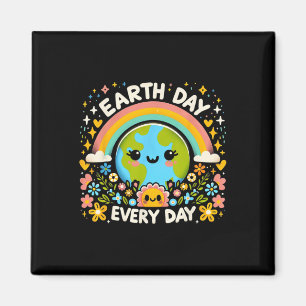 Íman Dia da Terra Todos Os Dias Planeta Encantador Com 