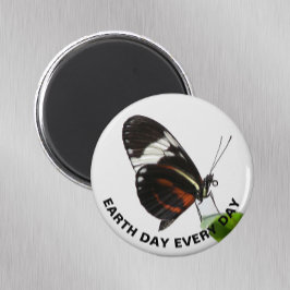 Íman Dia da Terra Todos Os Dias Tigre A Borboleta De Lo