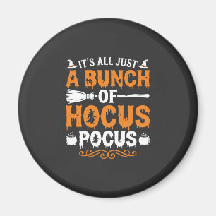 Íman Dia das Bruxas É Tudo Apenas Hocus Pocus Bruxa