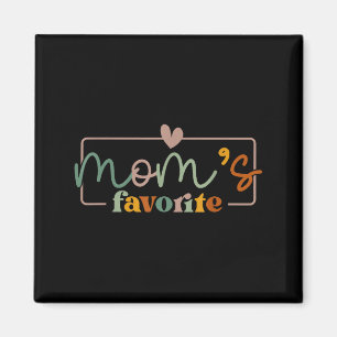 Íman Dia das mães ditado engraçado favorito da mamãe