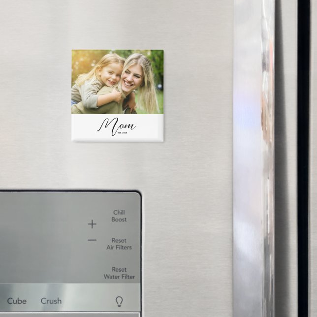 Íman Dia das Mães Foto Estabelecida Mamãe (In Situ (Fridge))