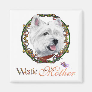 Íman Dia das Mães Westie