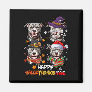 Íman Dia de Ação de Graças do Dia das Bruxas do Cachorr
