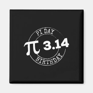 Íman Dia de Aniversário do Pi 3 14 de março 14 Nerd de