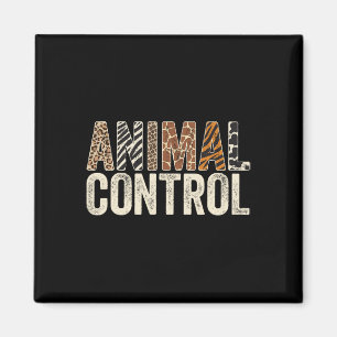 Íman Dia de as Bruxas engraçado de Controlo Animal Figu