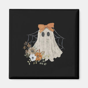 Íman Dia de as Bruxas engraçado de coquete Lace Ghost G