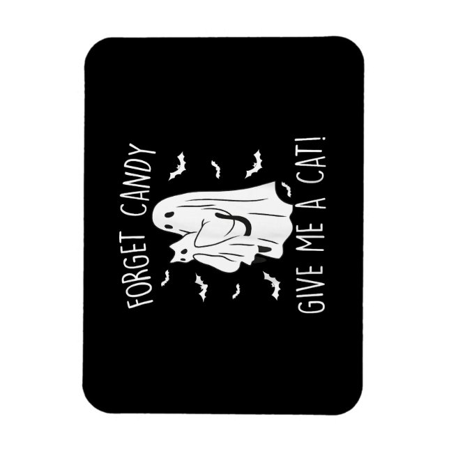 Íman Dia de as Bruxas engraçado Ghost Esquece O Docinho (Vertical)