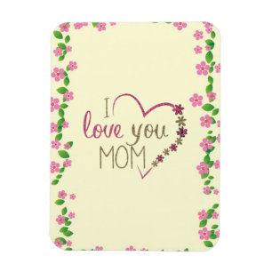 Íman Dia de as mães bonito 