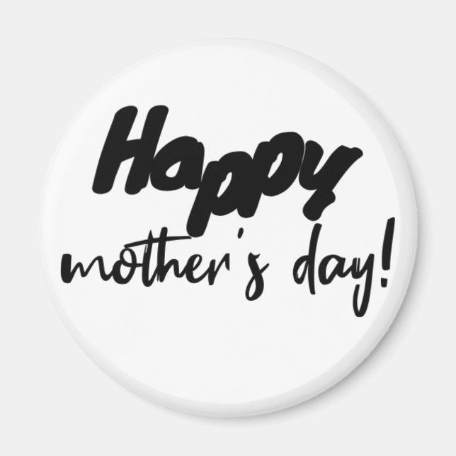 Íman Dia de as mães Feliz (Frente)