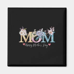 Íman Dia de as mães Feliz Com Mãe Floral