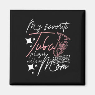 Íman Dia de as mães Meu Jogador Tuba Favorito Me Liga M
