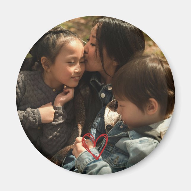 Íman Dia de as mães personalizado (Frente)