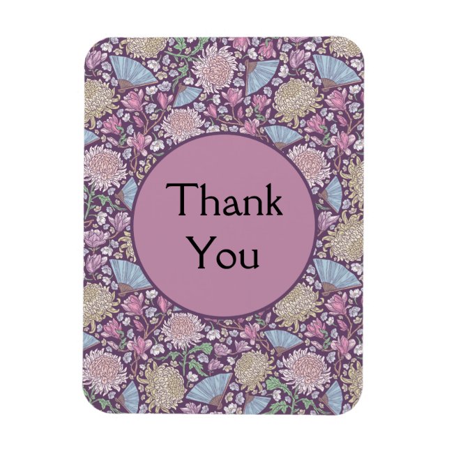 Íman Dia de as mães primavera Garden Chrysanthemum Mãe  (Vertical)